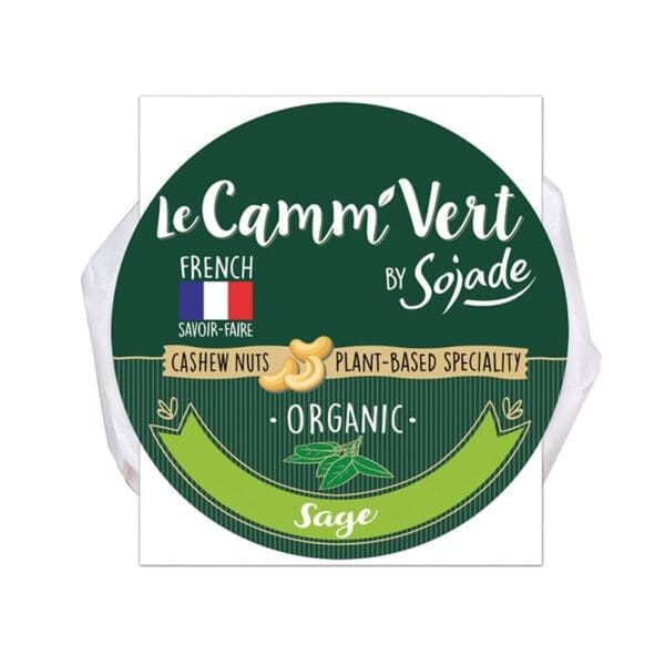 Le Camm Vert Organic Sage Vegan Cheese