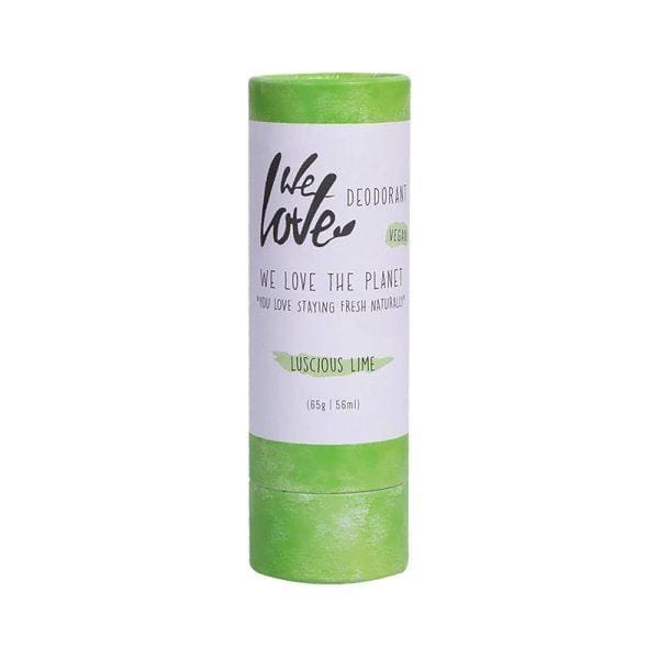 We Love The Planet Natural Deodorant Stick - Luscious Lime