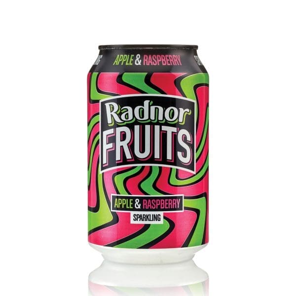 *CLR*Radnor Fruits Apple and Raspberry Can