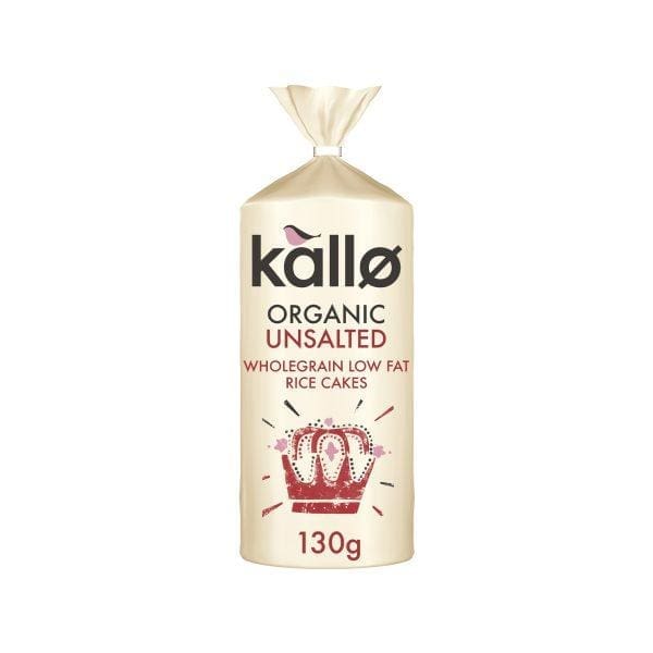 Kallo Organic Rice Cakes No Salt No2