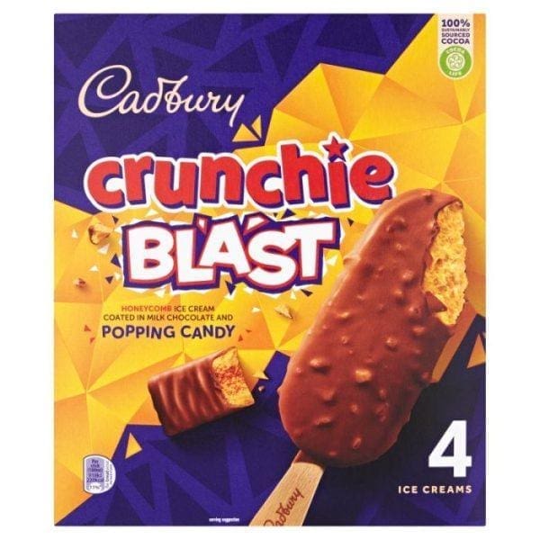 4 Crunchie Sticks
