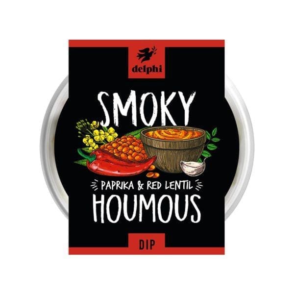 Delphi Smoky Paprika and Red Lentil Houmous