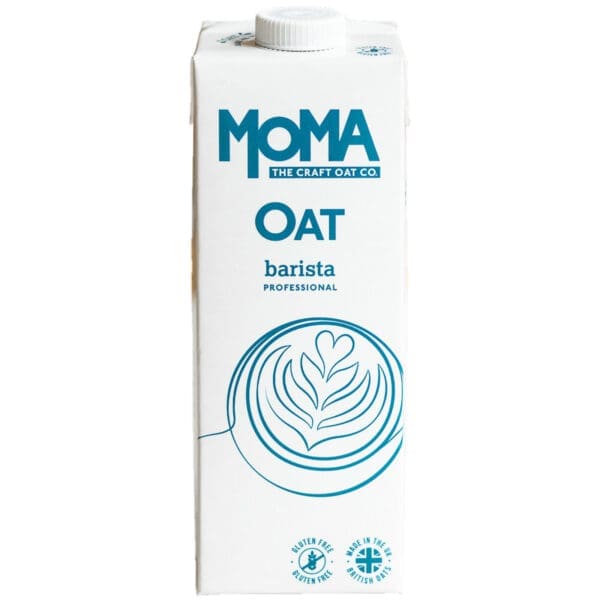 Moma Oat Professional Barista Milk Gluten Free