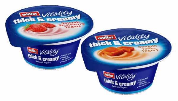 Muller Thick & Creamy Assorted Yogurts