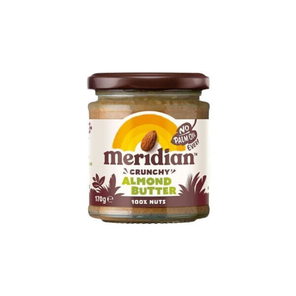 Meridian Crunchy Almond Butter No Added Sugar
