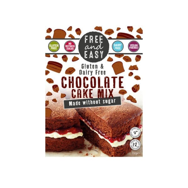 Free & Easy Chocolate Cake Mix Sugar free