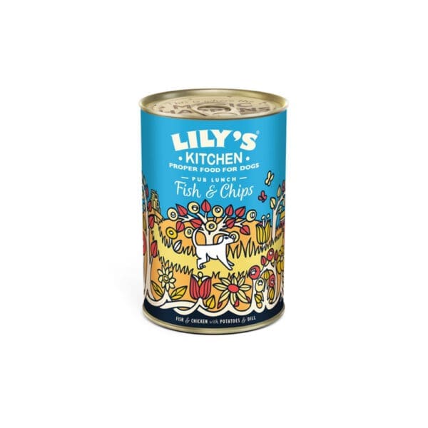 BTO Lily's Kitchen Dog Fish & Chips