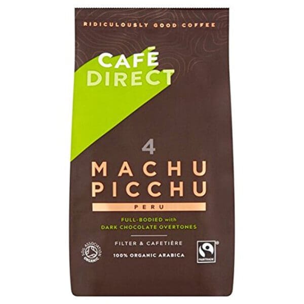 Cafe Direct Fairtrade Organic Roast and Ground Machu Picchu
