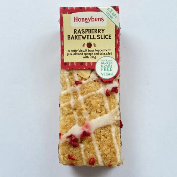 Honeybuns Raspberry Bakewell Slice