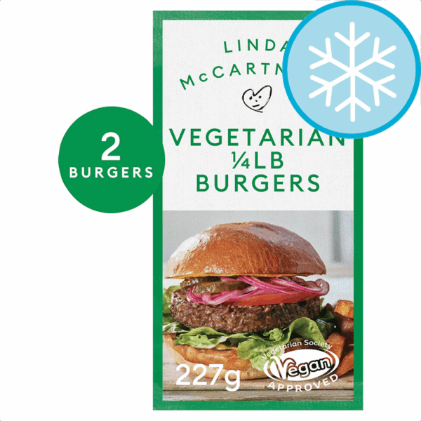 Linda McCartney 2 Vegetarian Burgers
