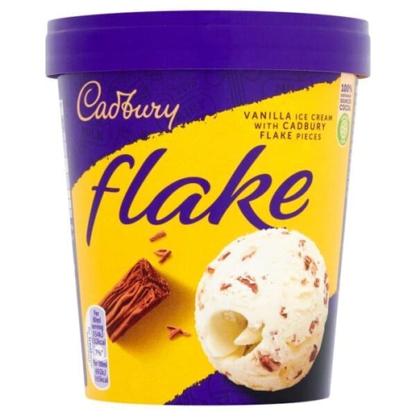 Cadbury Flake Tub