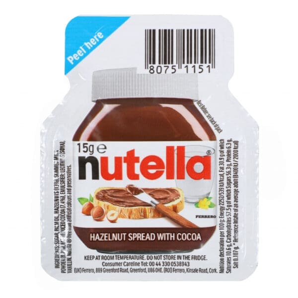 Nutella Spread Portions