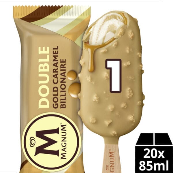Magnum Double Gold Caramel Billionaire