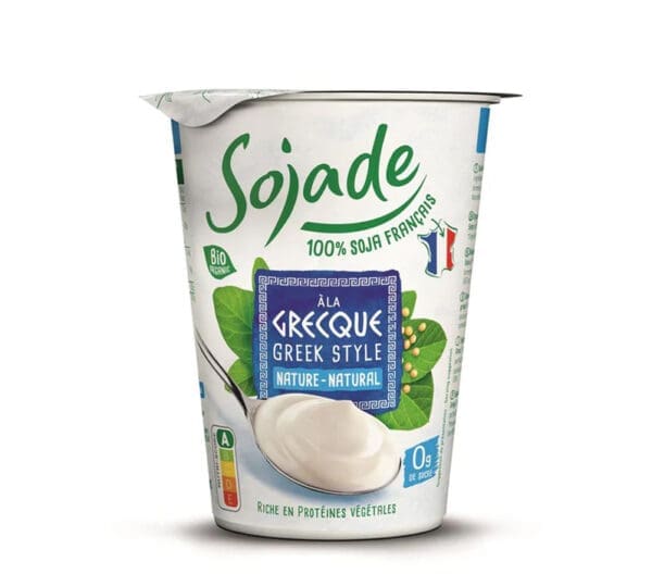 Sojade Organic Greek Style Natural Soya Yogurt