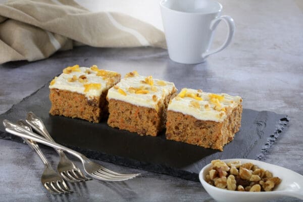 Handmade Cake Carrot and Orange Traycake