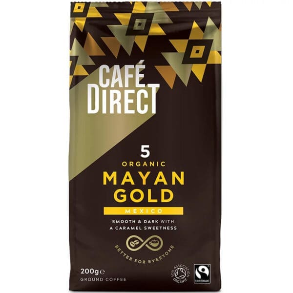 Cafe Direct Fairtrade Organic Roast and Ground Mayan Gold