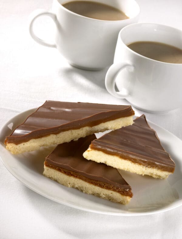 Handmade Cake Caramel Shortcake Traybake
