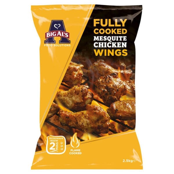 Big Al's Cooked Mesquite Chicken Wings