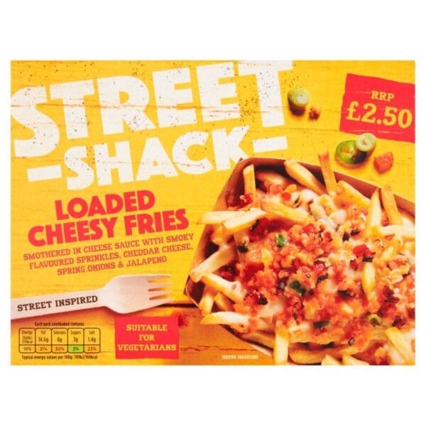 Street Shack Loaded Fries PM £2.50