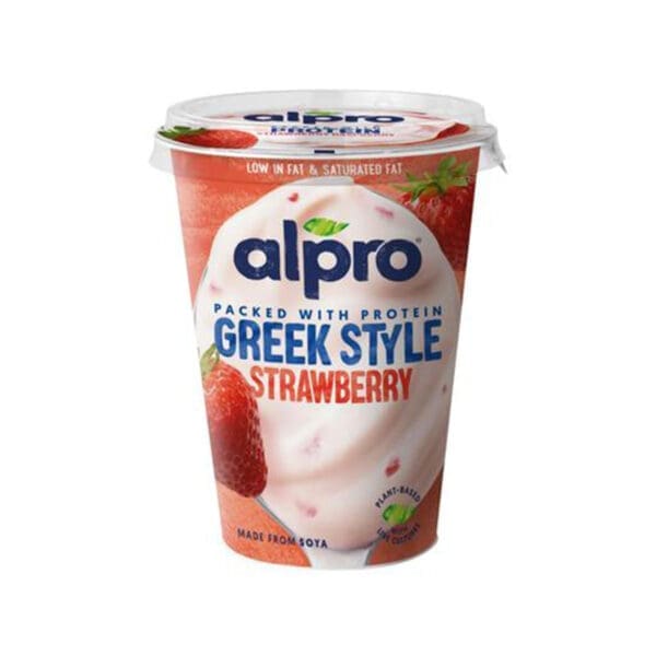 Alpro Greek Style Strawberry Raspberry Yogurt
