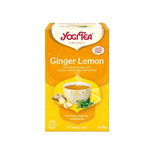 Yogi Organic Green Tea Lemon & Ginger