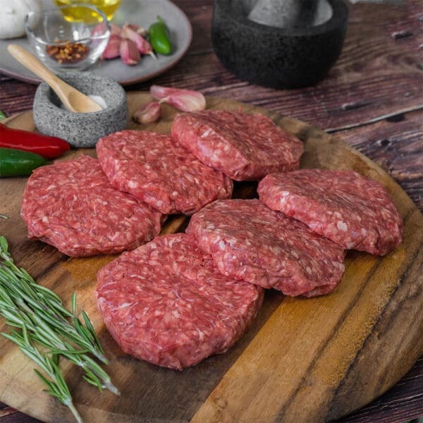 *CLR*Fribo 80% 4oz Beefburgers