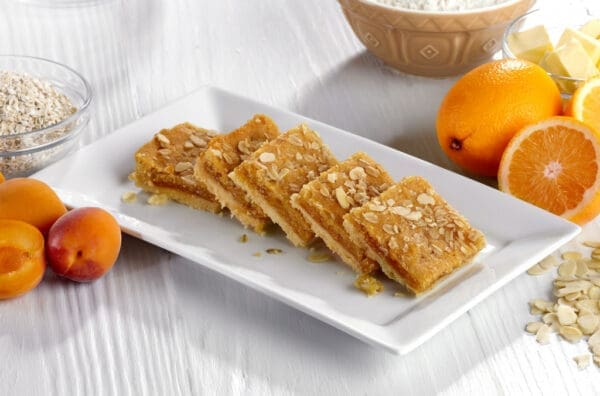 Handmade Cake Apricot, Orange and Almond Slice