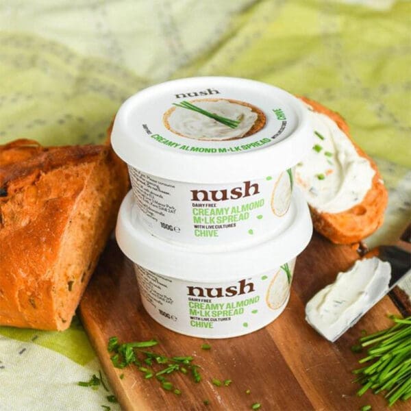 Nush Almond M!lk Cheese and Chive Style Spread