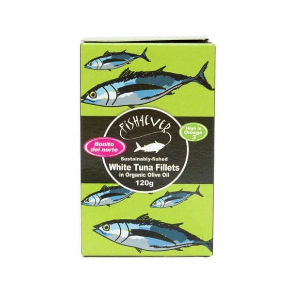 Fish 4 Ever White Tuna Fish In Organic Oil