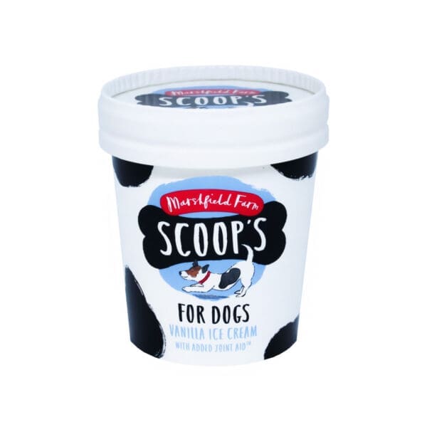 Marshfield Scoops Vanilla Dog Ice Cream