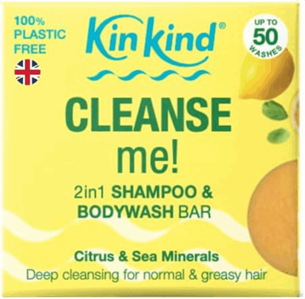 *CLR*KinKind Cleanse Me! 2 in 1 Shampoo & BodyWash Bar