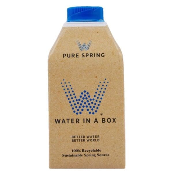 Water in a Box Natural Spring Water