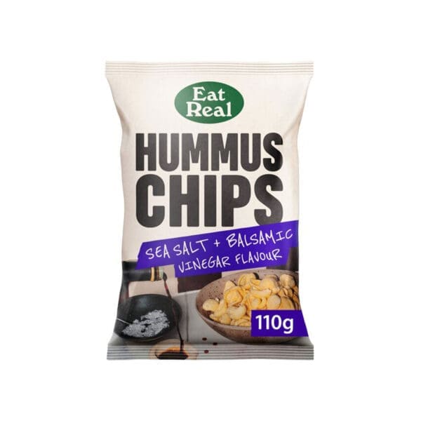*CLR*Eat Real Salt & Vinegar Hummus Chips