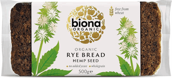 Biona Organic Rye Hempseed Bread