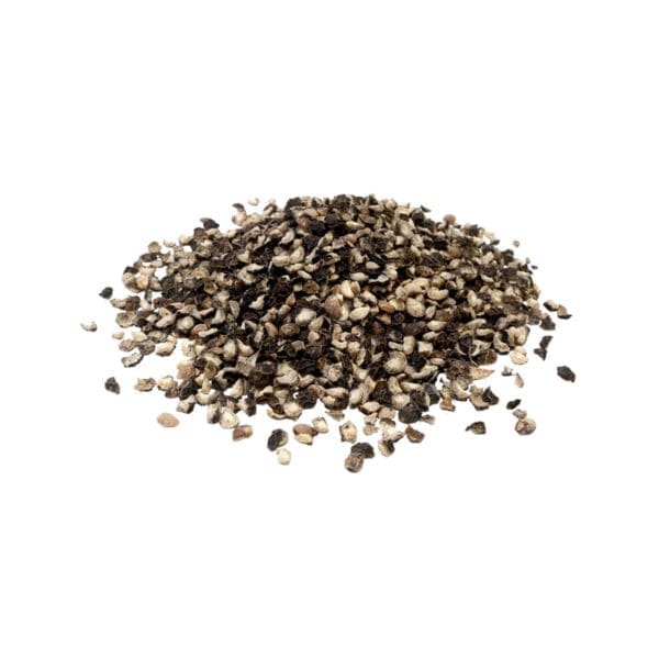 Black Peppercorns Cracked