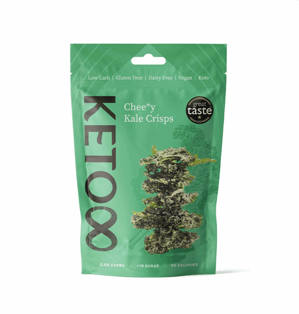 Keto 8 Chee*y Kale Crisps