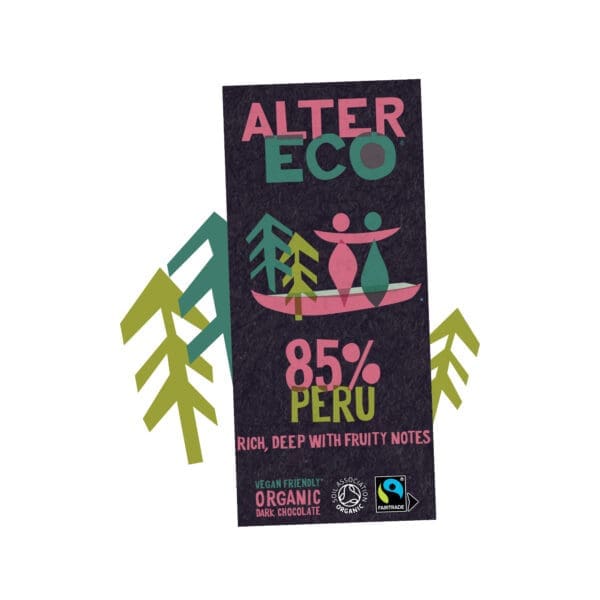 Alter Eco Organic 85% Peru Dark Chocolate