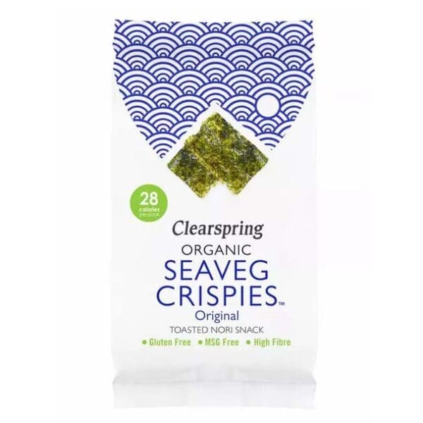 Clearspring Organic Seaveg Crispies Original