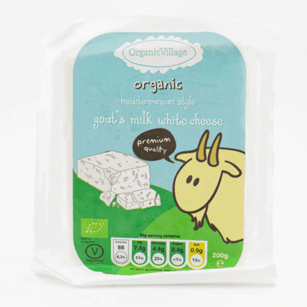 Organic Village Goats White Cheese