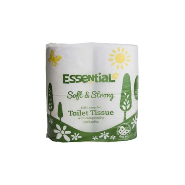 Essential Organic Toilet Tissue Recycled