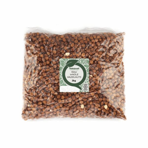 Raw Whole Hazelnuts