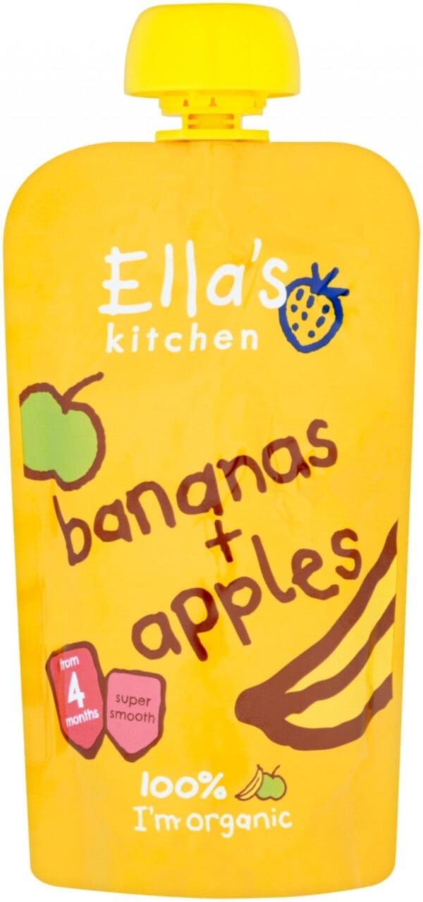 Ella's Kitchen Organic Apples & Bananas