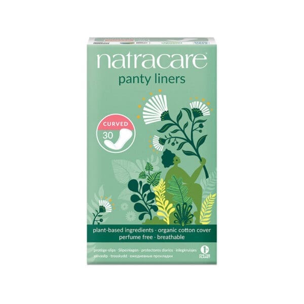 Natracare Panty Liners Curved