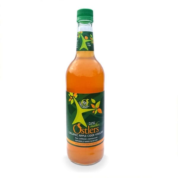 *CLR*Ostlers Organic Apple Cider Vinegar Glass Bottle