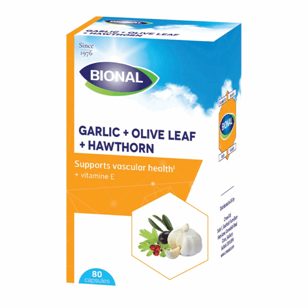 Bional Garlic Olive Leaf & Hawthorn