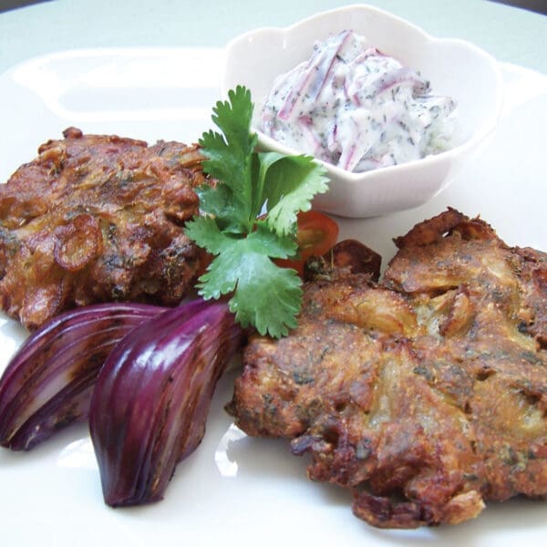 Scheff Onion Bhajis