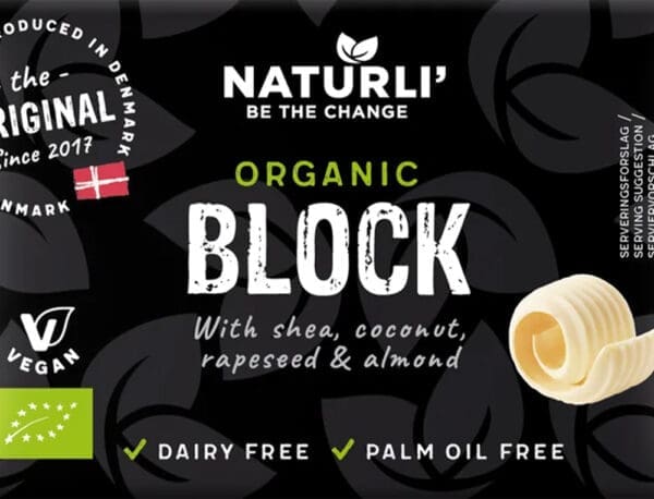 Naturli Organic Vegan Butter Block