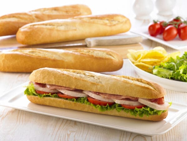 Schulstad Part Baked White Baguette