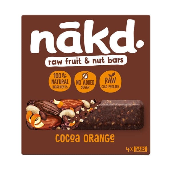 Nakd Cocoa Orange Multipack