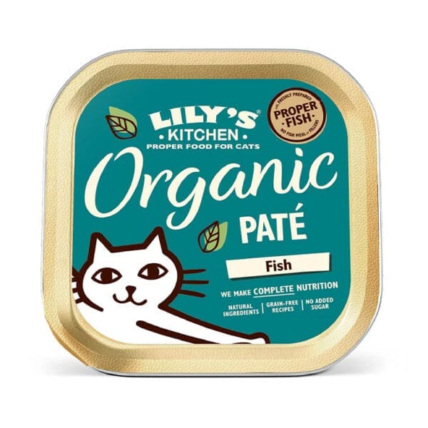 Lily's Kitchen Organic Fish Cat Food Tray